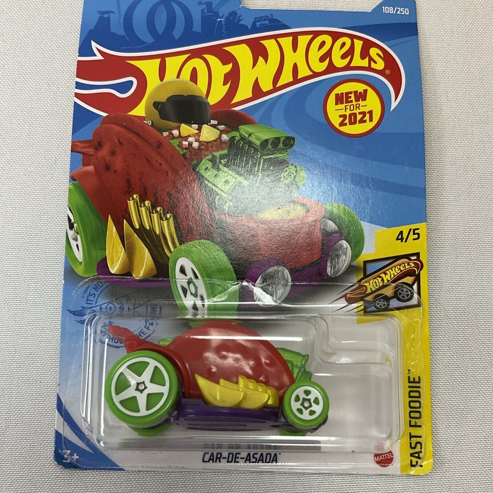 Hot Wheels CAR-DE-ASADA 2021 Fast Foodie